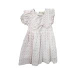 Baby Girl Smock Dress White