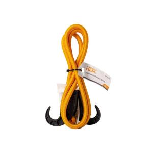 HDX6 in - 48 in x 9mm Bungee Cord with Adjustable Hook, 1 pk (JBS6-48ADJHKBG)