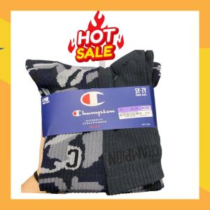 Champion Crew Socks 6 pairs 5Y-7Y Shoe Sizes