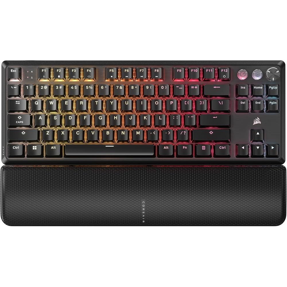 Corsair K70 PRO TKL RGB Tenkeyless Mechanical Wired Gaming Keyboard