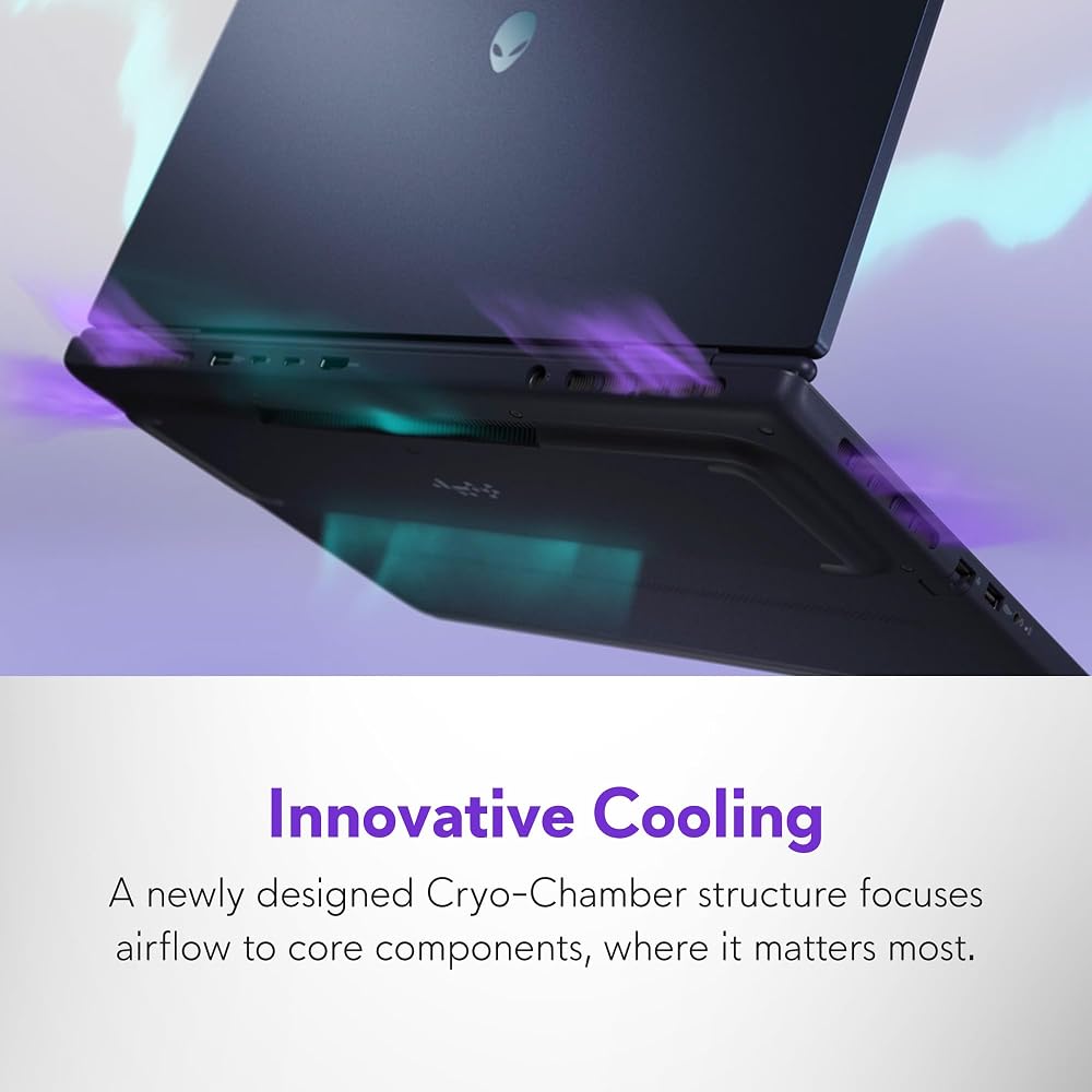 Alienware 16 Aurora Gaming Laptop, RTX 5050, Intel Core 7 240H - Image 3