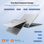 KAMRUI 15.6" FHD Laptop, N97, 16GB RAM, 512GB SSD, Win 11 Pro