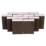 3M 2-7/8 in. x 4-7/8 in x 1 in. 100 Grit Single Angle General Purpose Sanding Sponge, Fine (12 Pack) (CP040-12P)