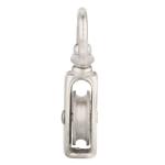 Everbilt 1-1/4 in. Nickel-Plated Swivel Pulley