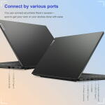 Lenovo V15 15.6" Laptop, Ryzen 7 7730U, 40GB RAM, 2TB SSD, Black