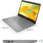 HP 14" Chromebook Laptop – Intel Celeron Processor – 4GB RAM – 64GB eMMC Storage – Modern Gray
