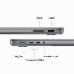 Apple MacBook Pro 14" (Fall '23), M3 8C, 16GB, 512GB, Space Gray