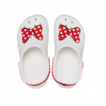 Crocs Toddler Disney Minnie Mouse Classic Clog White/Red