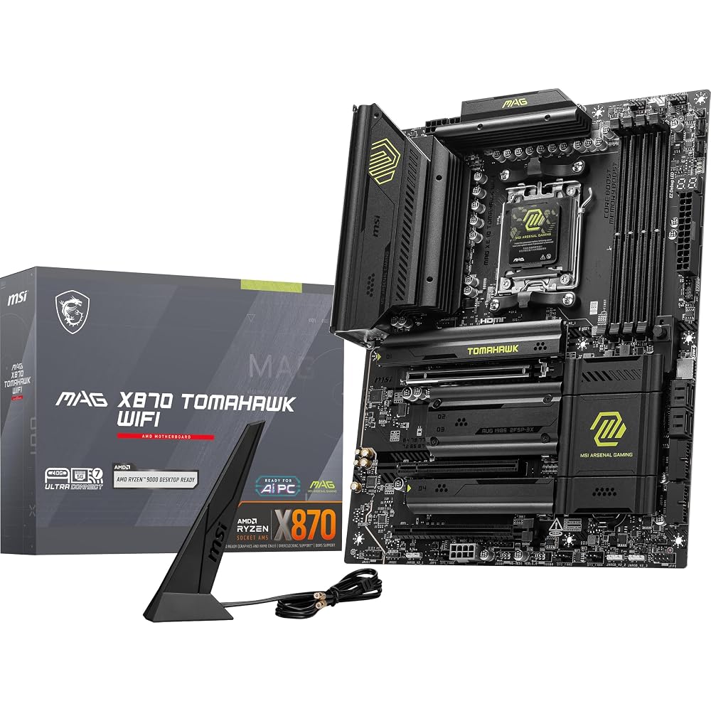 MSI MAG X870 Tomahawk WiFi Gaming Motherboard