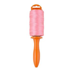 Everbilt 1/16 in. x 500 ft. Poly Pink Mason Twine with Reel (867610)