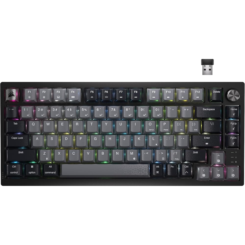 Corsair K65 Plus Wireless 75% RGB Mechanical Gaming Keyboard