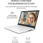 HP 14" HD Laptop, Celeron N4120, 4GB RAM, 64GB eMMC, Win11 S Mode, Snowflake White