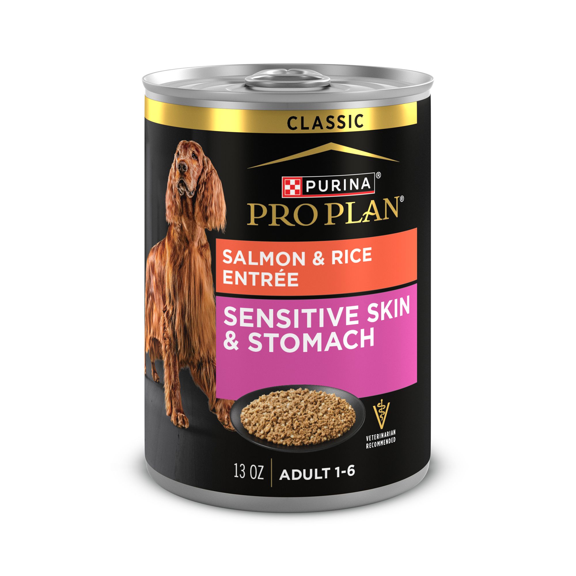 Purina Pro Plan Sensitive Skin & Stomach Adult Wet Dog Food - Salmon & Rice Recipe