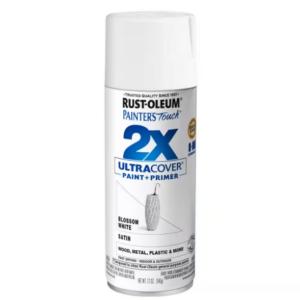 Rust-Oleum Painter's Touch 2X - 12 oz. Satin Blossom White General Purpose Spray Paint