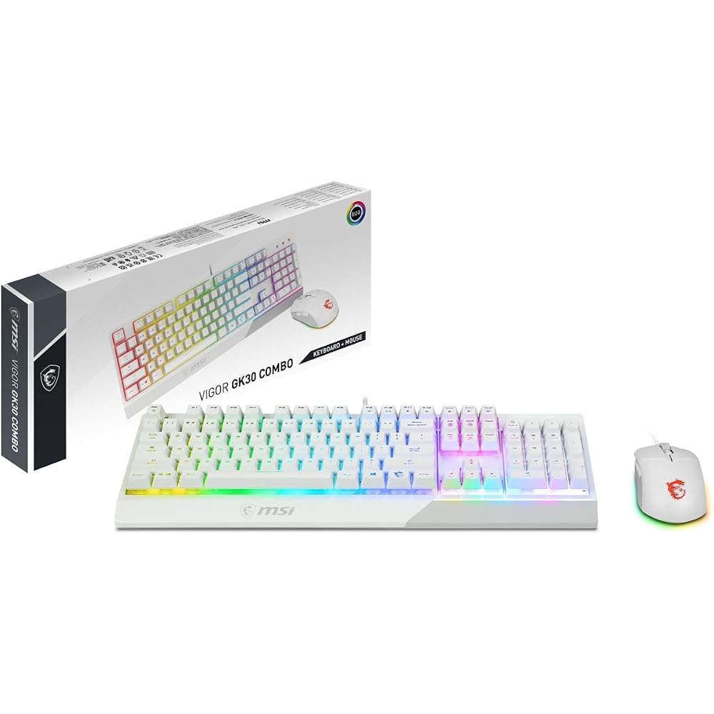 MSI Vigor GK30 Gaming Keyboard & Mouse Set - Image 5