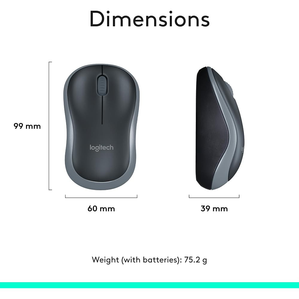 Logitech MK270 Wireless Full-Size Keyboard & Mouse Set - Image 9