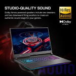 ASUS ROG Strix G17 17.3" QHD 240Hz, Ryzen 9-7845HX, RTX 4060, 16GB RAM, 1TB SSD, Win11, Gray
