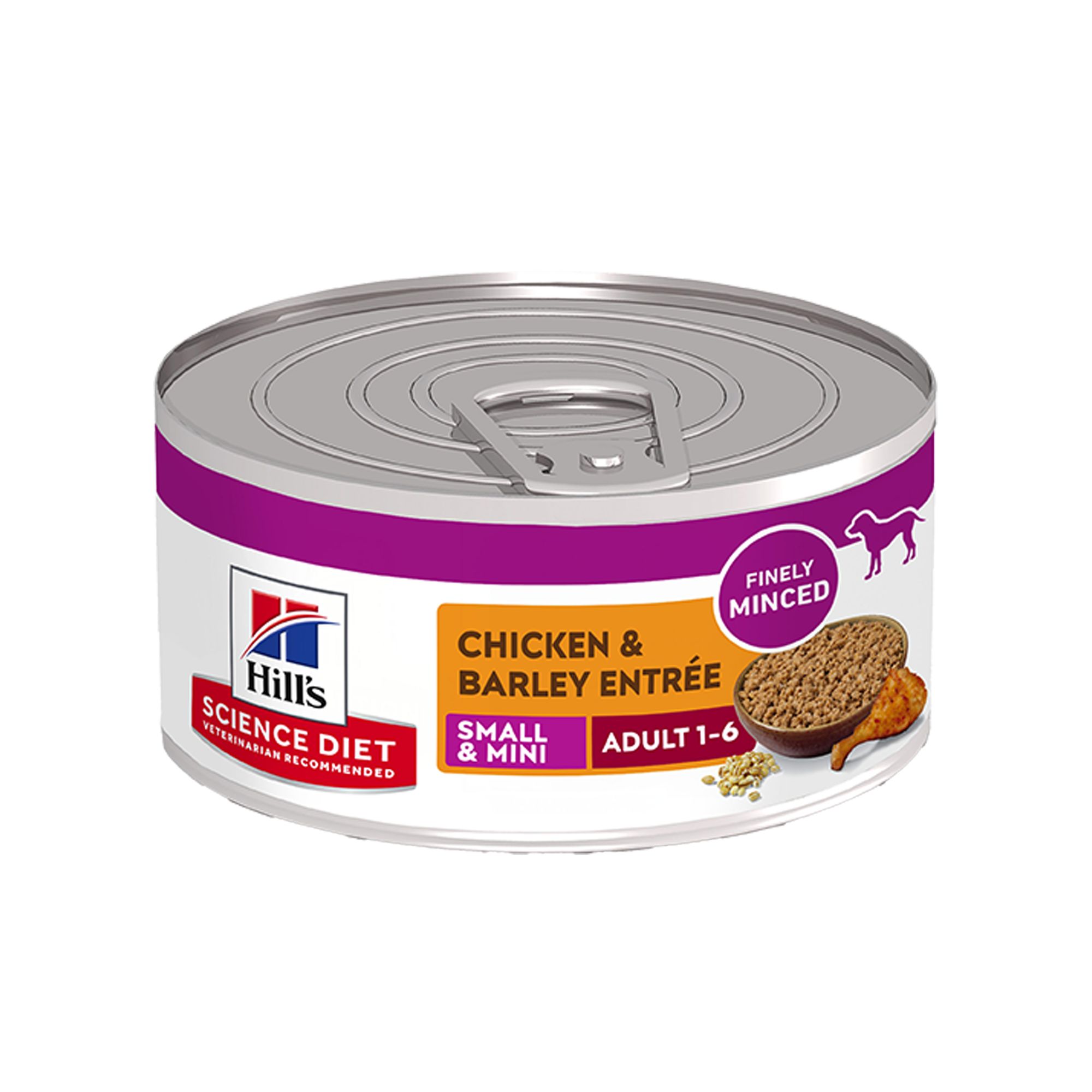 Hill's® Science Diet® Small & Mini Adult Wet Dog Food – Chicken & Barley Entrée - Image 1