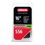 Oregon S56 Chainsaw Chain for 16 in Twin Pack