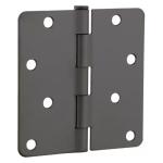 Everbilt Door Hinge 4 in. x 1/4 in. Radius Oil-Rubbed Bronze Squeak-Free