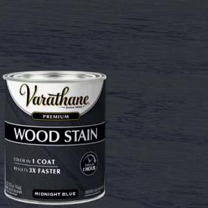 Varathane - 1 qt. Midnight Blue Premium Fast Dry Interior Wood Stain