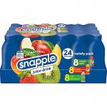 Snapple Juice Variety Pack, 20 fl. oz. (Pack of 24)