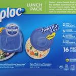 Ziploc Twist 'n Loc Container Variety Lunch Pack