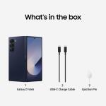 SAMSUNG Galaxy Z Fold 6 AI Cell Phone, 256GB Unlocked Android Smartphone, 2024 Navy