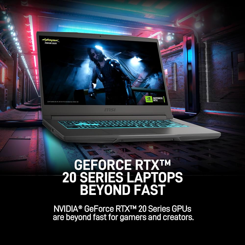 MSI Thin 15 15.6-Inch 144Hz FHD Gaming Laptop: Intel Core i5-13420H, NVIDIA Geforce RTX 2050 - Image 3