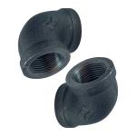 Southland 3/4" Black Elbow 90 Deg ( 2PK)