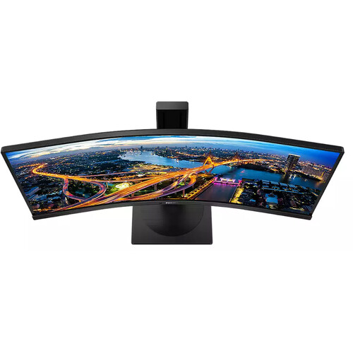 Philips 34" 346B1C Curved 21:9 USB Type-C Docking LCD Monitor - Image 4