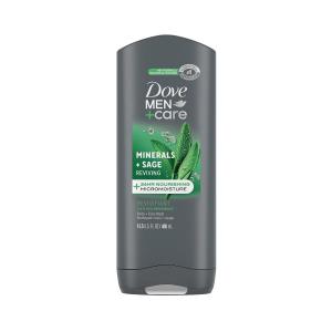 Dove Men +care Body + Face Wash, Reviving, 400 Ml