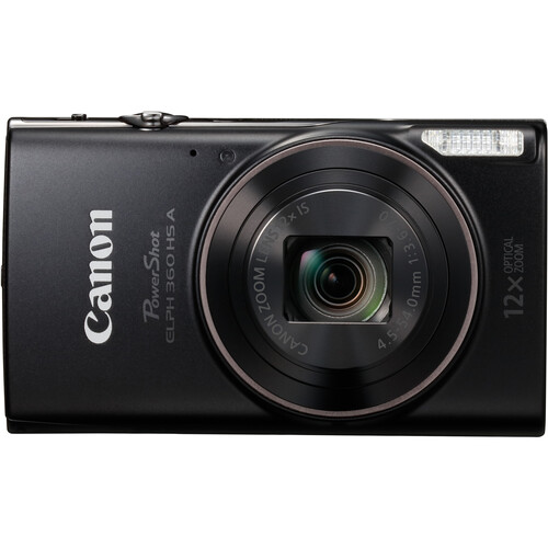 Canon PowerShot ELPH 360 HS A Digital Camera - Image 1