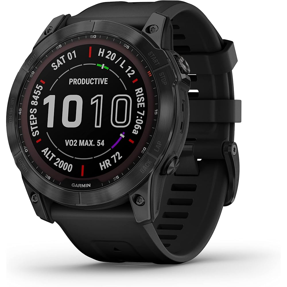 Garmin fenix 7X Sapphire Solar Smartwatch - Image 1