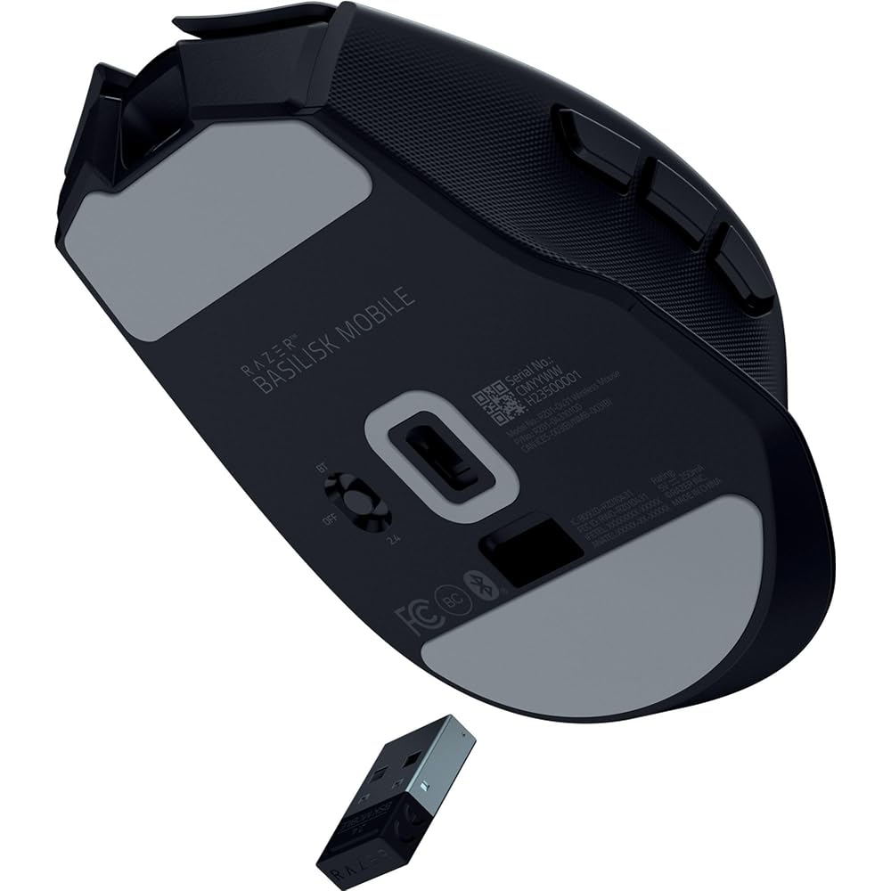 Razer Basilisk Mobile Portable Ergonomic Wireless Gaming Mouse - Image 11
