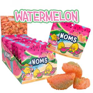 Noms watermelon gummy candy 2 Case o ( 20 resealable Pouches )