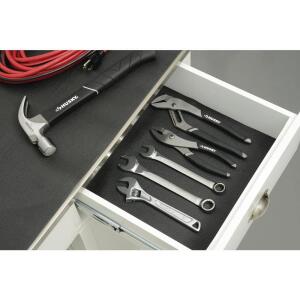 HuskyPremium Garage Grip Shelf Liner in Black (18 in. W x 48 in. L) (GLNR-C6U51-06HD)