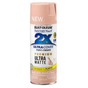 Rust-Oleum Painter's Touch 2X - 12 Oz. Matte Rustic Pink Ultra Cover General Purpose Spray Paint