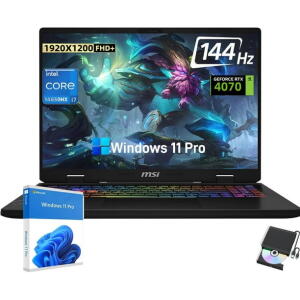 MSI Crosshair 16" Gaming Laptop, i7-14650HX, RTX 4070, 32GB RAM, 2TB SSD, Win 11 Pro