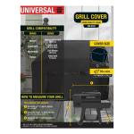 Universal Premium Function Grill Cover 63" Wide