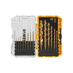 DEWALT Drill Bit Set, Titanium, 14-Piece (DW1354) , Yellow