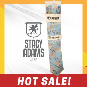 Stacy Adams Mn Ties Teal/Turquiose