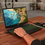 HP Pavilion 15.6" Gaming Laptop, i5-10300H, GTX 1650, 8GB RAM, 250GB SSD, Win10 (15-dk1056wm)
