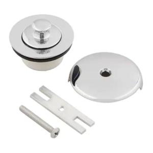 Everbilt Twist and Turn Bath Drain Remodel Kit Chrome