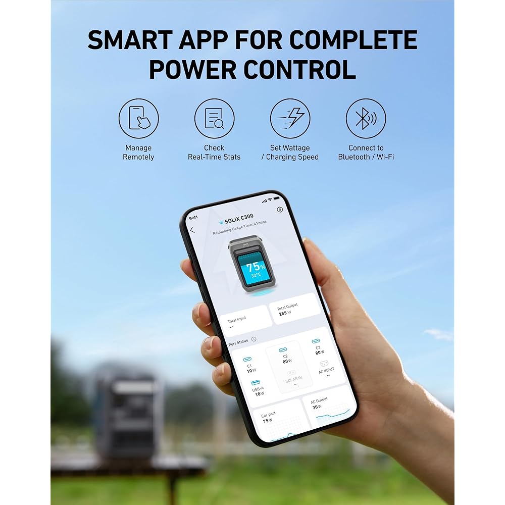 Anker Portable Power Station SOLIX C300 - Image 6