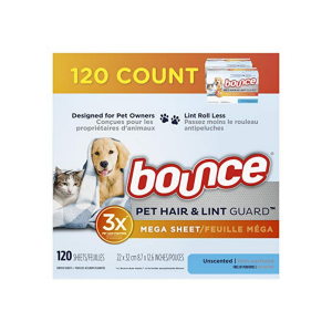 Bounce 120ct Mega Sheets 3X Unscented