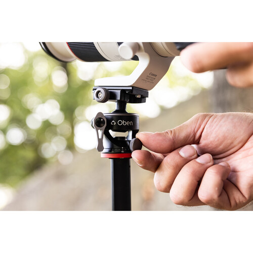 Oben CQL-13 Compact Carbon Fiber Travel Tripod with Ball Head - Image 11