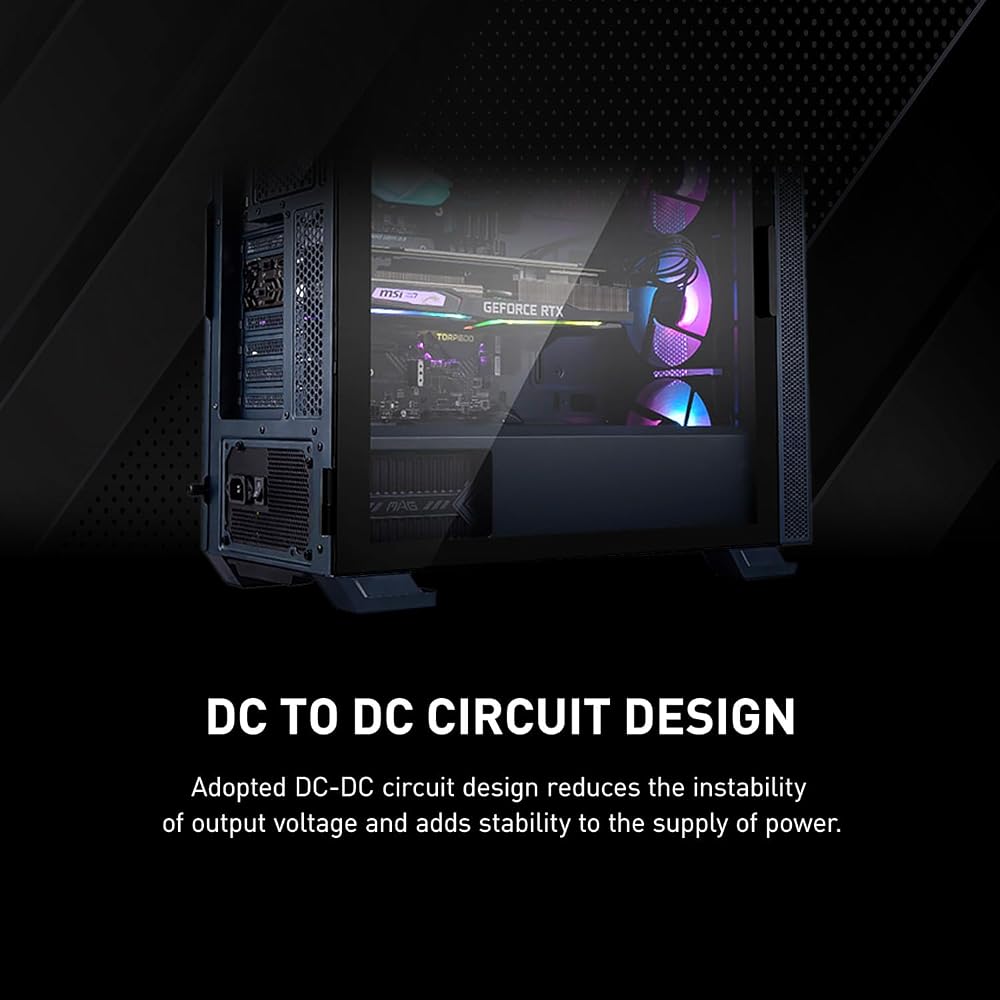 MSI MAG A650BN 650W Gaming Power Supply - Image 4