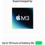 Apple Midnight 2024 MacBook Air 15-inch with M3 Chip (Like New)