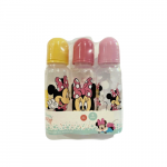 Minnie Mouse Disney 3 Packs 9 Oz Baby Bottles Set Pink/Yellow